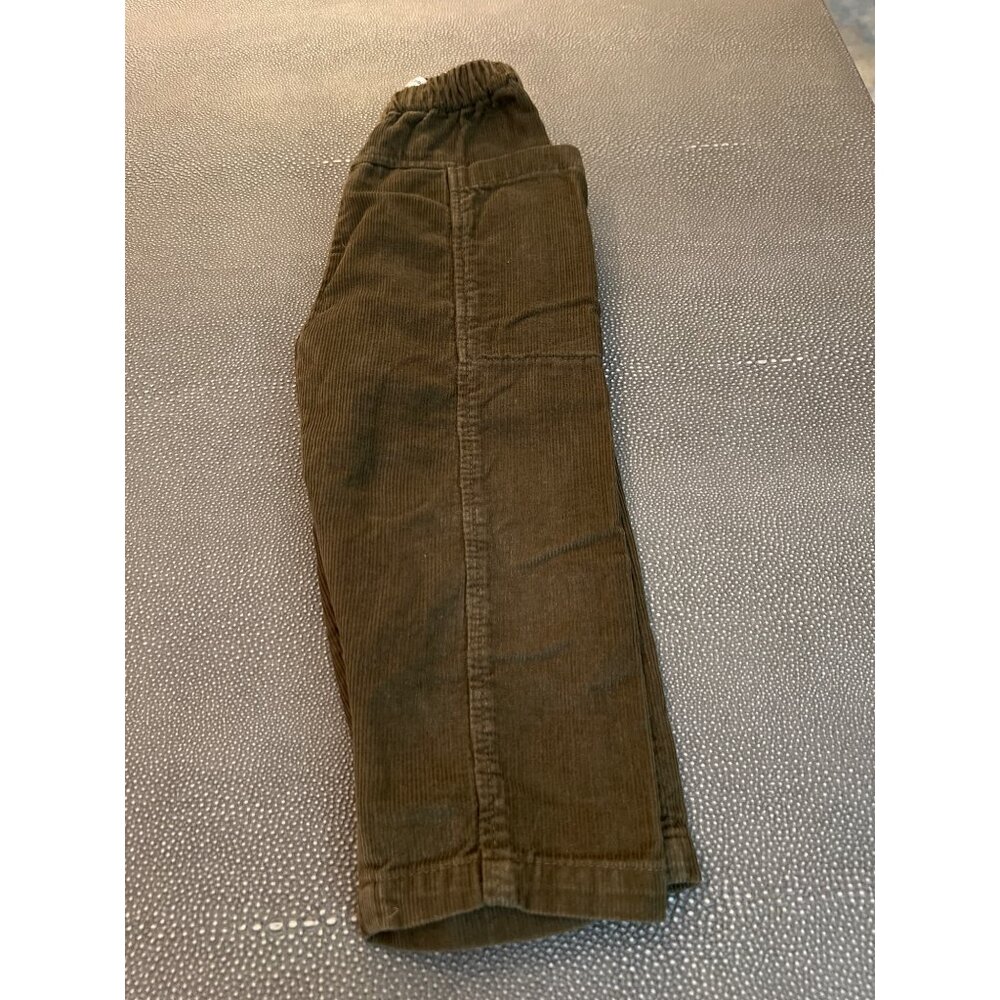 Soor Ploom Moss Green corduroy pants 1Y EUC